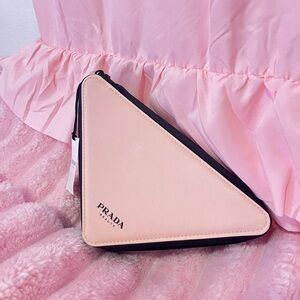 Prada Pink Triangle Women's Bag